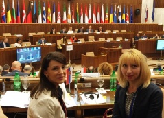 11 July 2916 The delegation of the European Integration Committee at the meeting of COSAC chairpersons